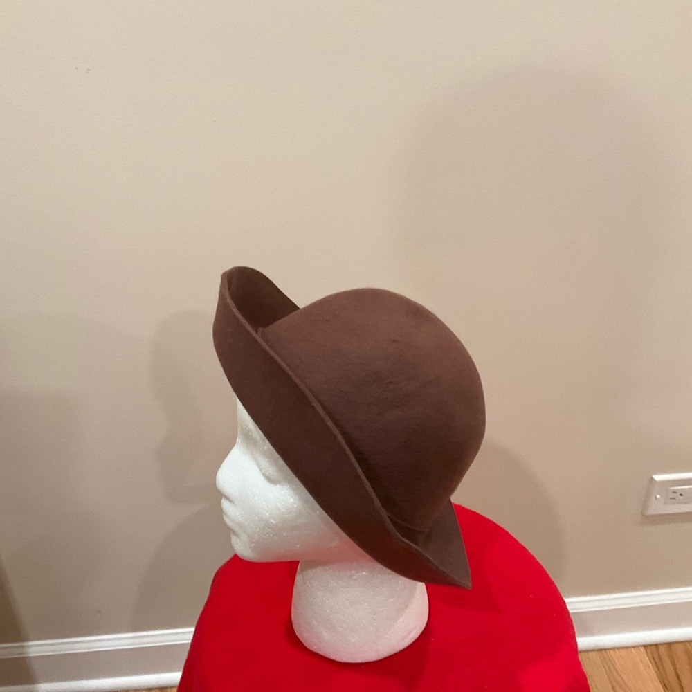 Collect 18 Wool Bucket Hat color Rust - Picture 3 of 10